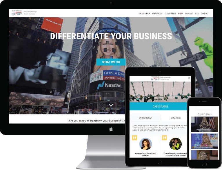 web design hamilton case study one